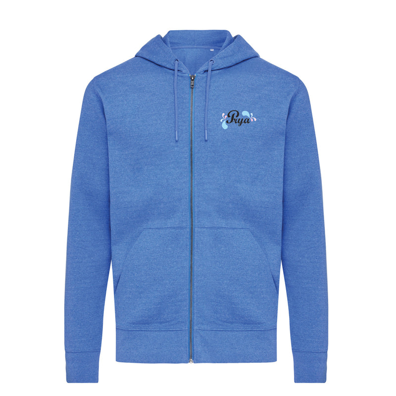 Load image into Gallery viewer, Abisk recycled cotton zip through hoodie - Custom Wood Designs