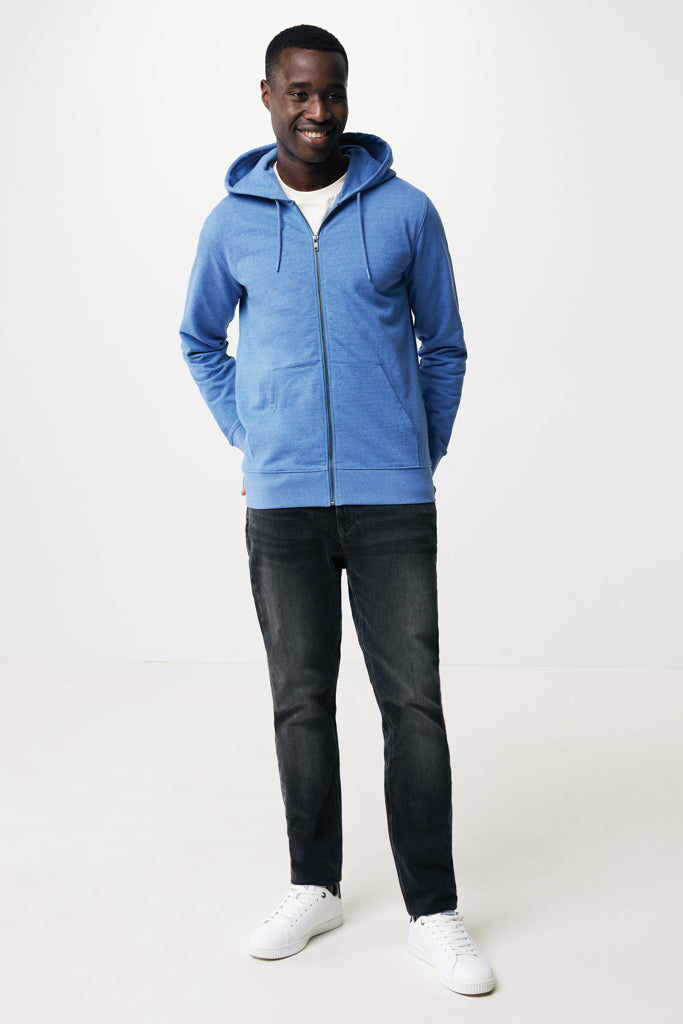 Load image into Gallery viewer, Abisk recycled cotton zip through hoodie - Custom Wood Designs