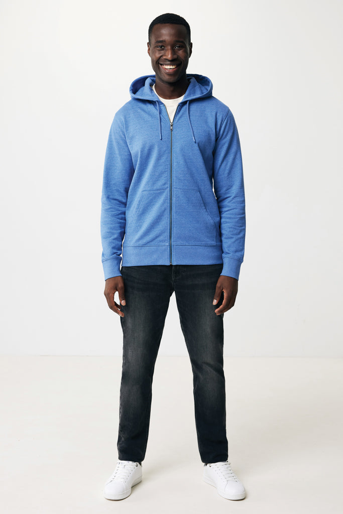 Load image into Gallery viewer, Abisk recycled cotton zip through hoodie - Custom Wood Designs