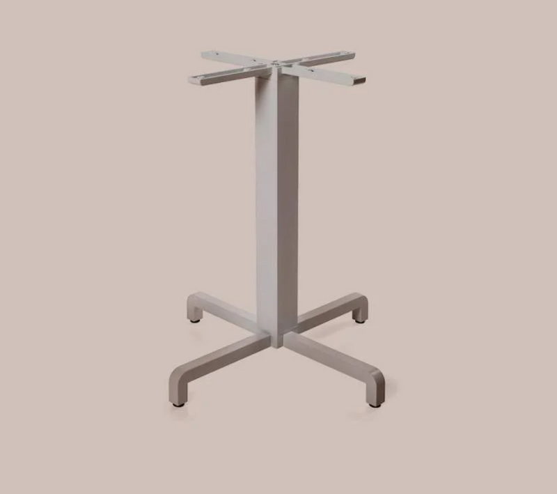 Load image into Gallery viewer, Nardi Base Fiore table leg in tortora color, designed for hotel and restaurant patio furniture, made for Nardi tables.