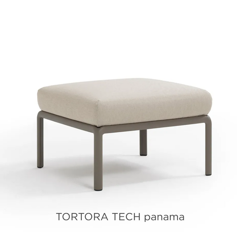 Load image into Gallery viewer, Nardi Komodo outdoor sofa section with modular seating in a modern design, shown in a vibrant outdoor setting.