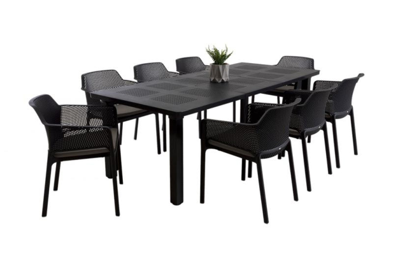 Load image into Gallery viewer, Nardi Enclosed Green Outdoor Dining Group 10% Saving out Custom Wood Designs Outdoor Untitled-1_a27a2034-0132-4118-95fe-3cb60dd2e3db