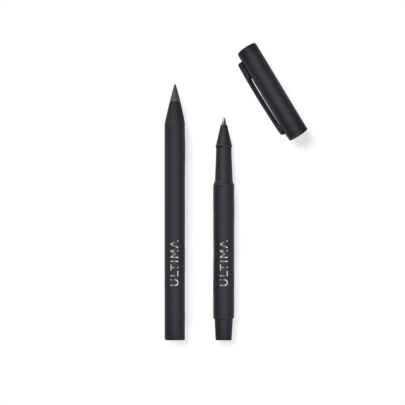 Load image into Gallery viewer, Vinga Baltimore RCS pen set with sleek writing instruments, featuring metallic finishes and elegant design for professional writing.