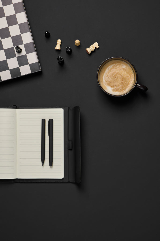 Load image into Gallery viewer, Vinga Baltimore RCS pen set featuring sleek writing instruments with metallic finish and elegant design