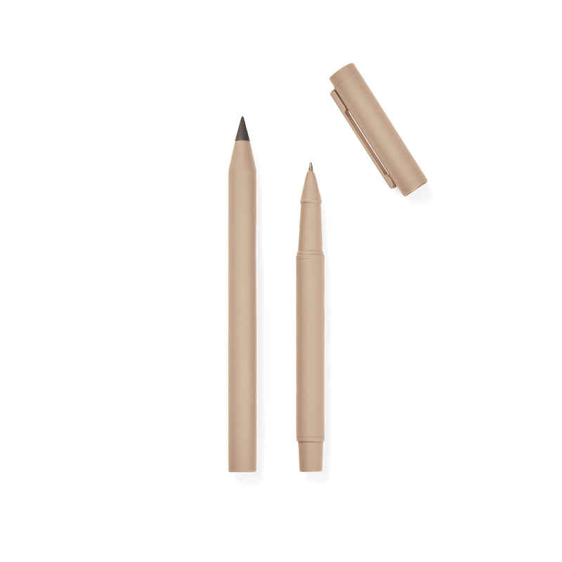 Load image into Gallery viewer, Vinga Baltimore RCS pen set with sleek writing instruments, featuring polished metal finishes and ergonomic design.