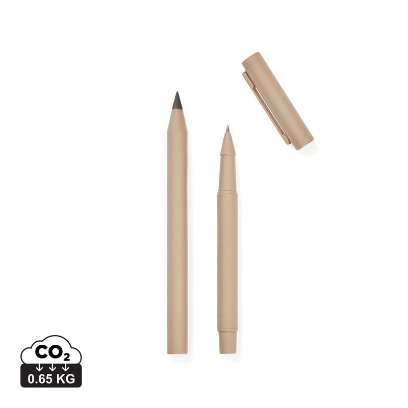 Load image into Gallery viewer, Vinga Baltimore RCS pen set with sleek writing instruments featuring modern design and metallic finishes.