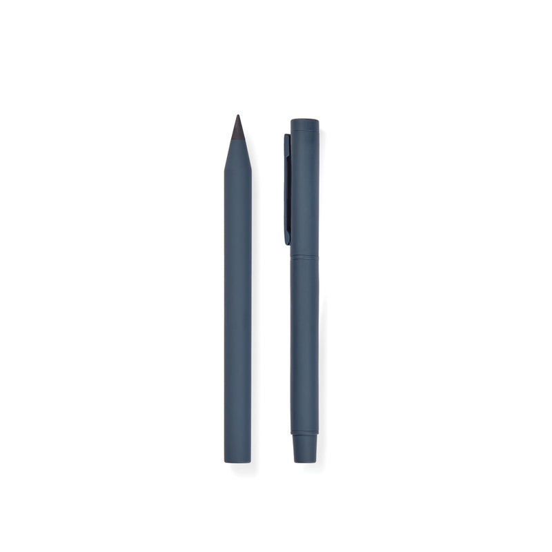 Load image into Gallery viewer, Vinga Baltimore RCS pen set featuring sleek writing instruments with silver accents and smooth ink flow.