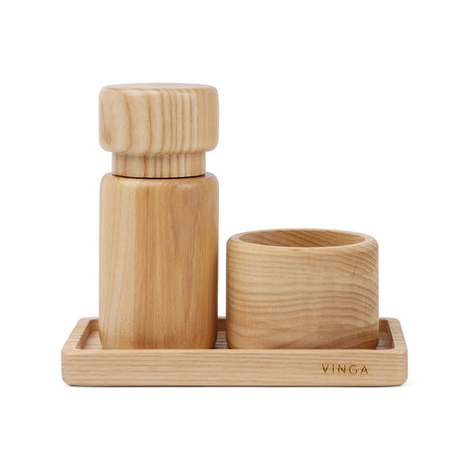 VINGA Retro salt & pepper set - Custom Wood Designs