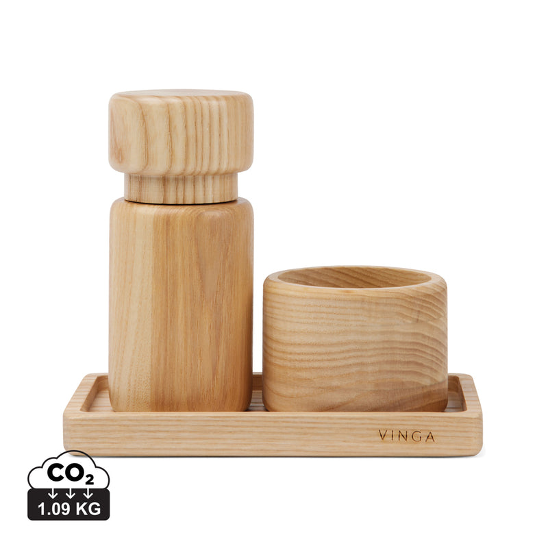 Load image into Gallery viewer, VINGA Retro salt & pepper set - Custom Wood Designs