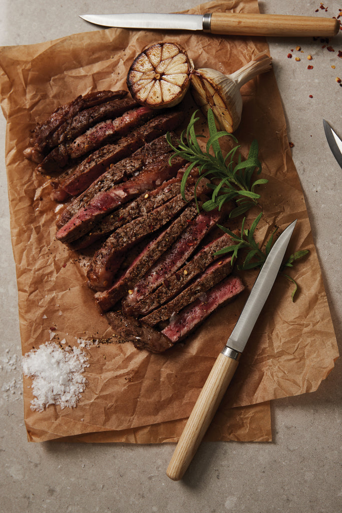 Load image into Gallery viewer, VINGA Retro meat knives - Custom Wood Designs