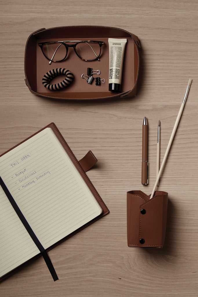 Load image into Gallery viewer, Timo PU RCS RPET pen holder - Custom Wood Designs