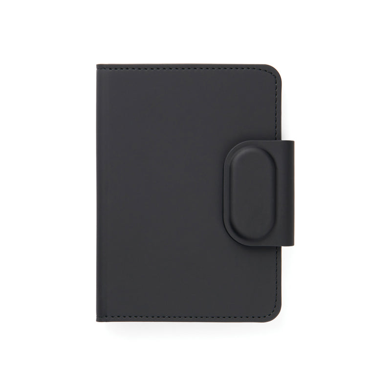 Load image into Gallery viewer, Vinga Baltimore RCS passport cover with finder for phone and tablet accessories, black leather with RFID protection.