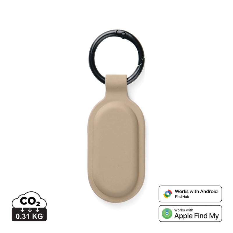 Load image into Gallery viewer, Vinga Altimore RCS Key Tag with Finder for phone and tablet accessories, black keychain with attached tracking device