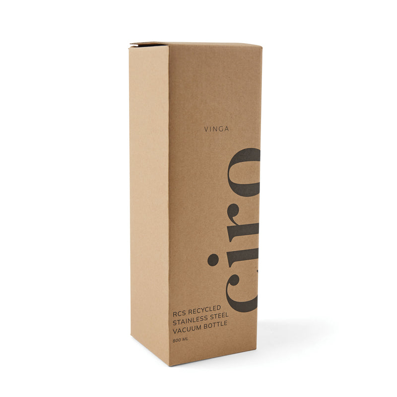 Load image into Gallery viewer, VINGA Ciro RCS recycled vacuum bottle 800ml - Custom Wood Designs