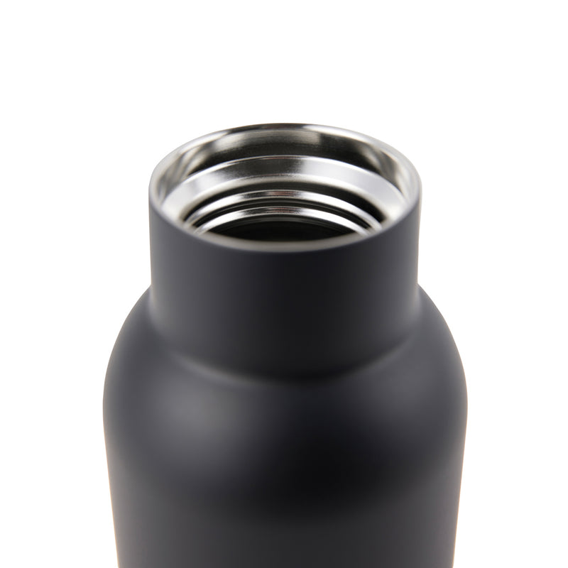 Load image into Gallery viewer, Vinga Ciro RCS recycled vacuum bottle 300ml in stainless steel with a sleek design and leak-proof lid for durable drinkware.