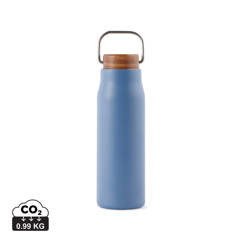 Load image into Gallery viewer, Vinga Ciro RCS recycled 300ml vacuum bottle in stainless steel with a sleek design, suitable for hot and cold beverages.
