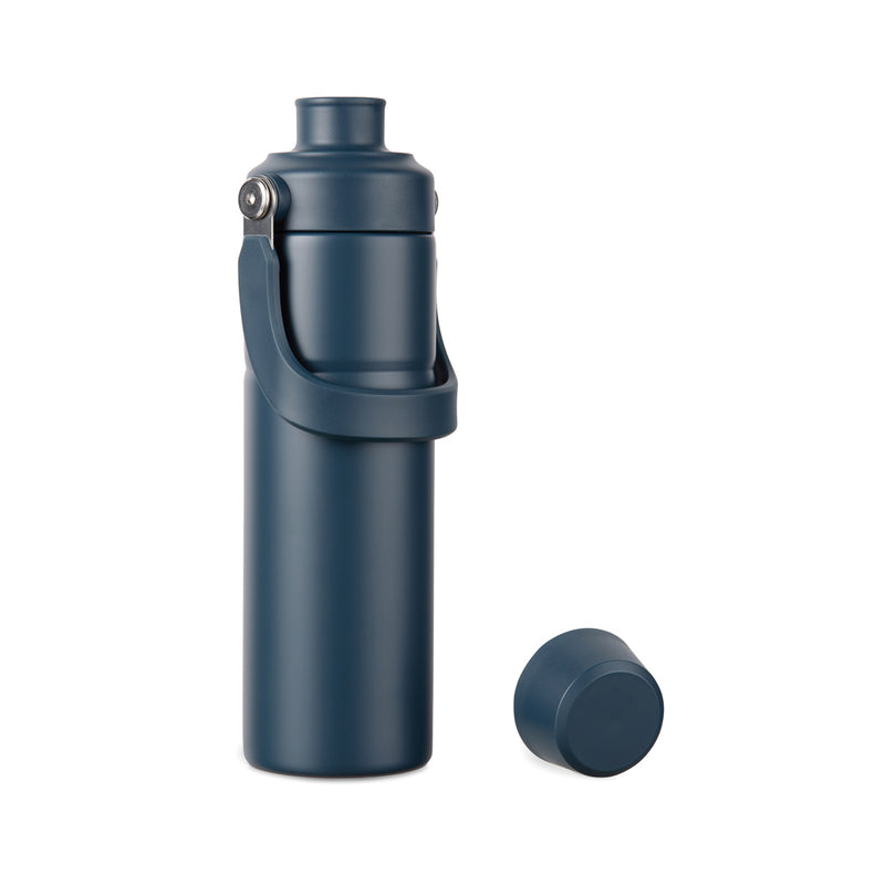 Load image into Gallery viewer, Vinga Baltimore Trek RCS recycled stainless steel 600ml water bottle, reusable drinkware with a sleek design.