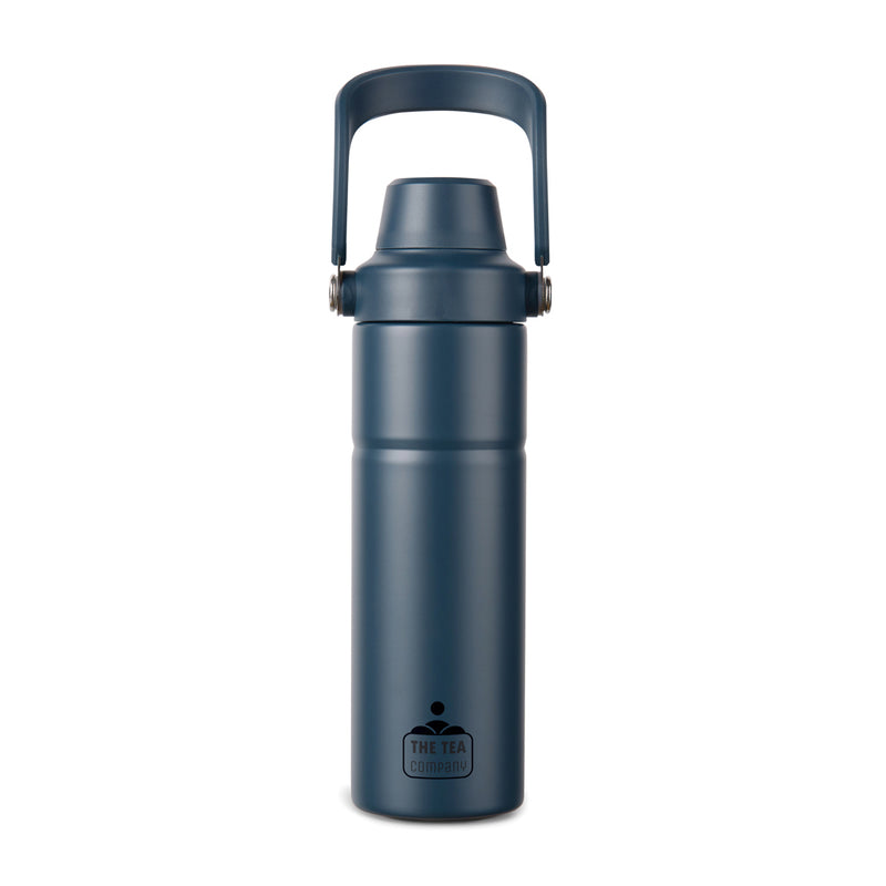 Load image into Gallery viewer, Vinga Baltimore Trek RCS recycled stainless steel 600ML bottle, eco-friendly drinkware with a sleek design and secure lid.