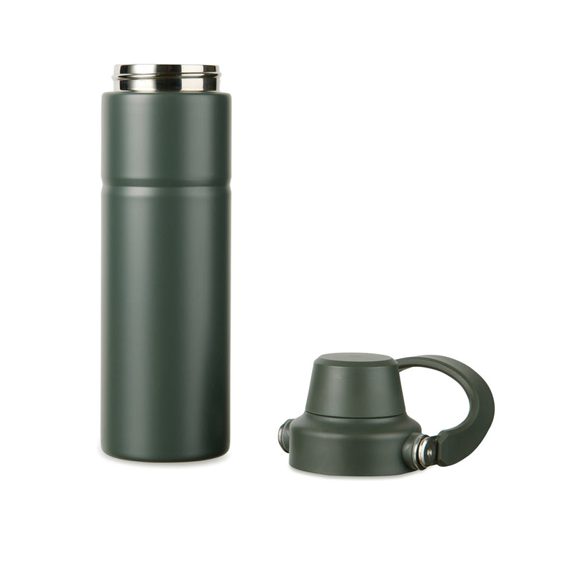 Load image into Gallery viewer, Vinga Baltimore Trek RCS recycled stainless steel 600ml water bottle for eco-friendly hydration, shown against a neutral background.