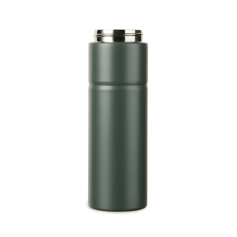 Load image into Gallery viewer, Vinga Baltimore Trek RCS recycled stainless steel 600ml bottle, eco-friendly drinkware with a sleek design.