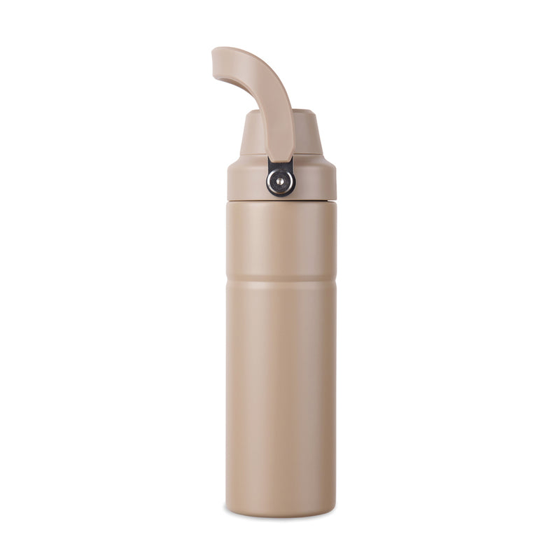 Load image into Gallery viewer, Vinga Baltimore Trek RCS recycled stainless steel 600ml water bottle with lid, eco-friendly drinkware for hydration.