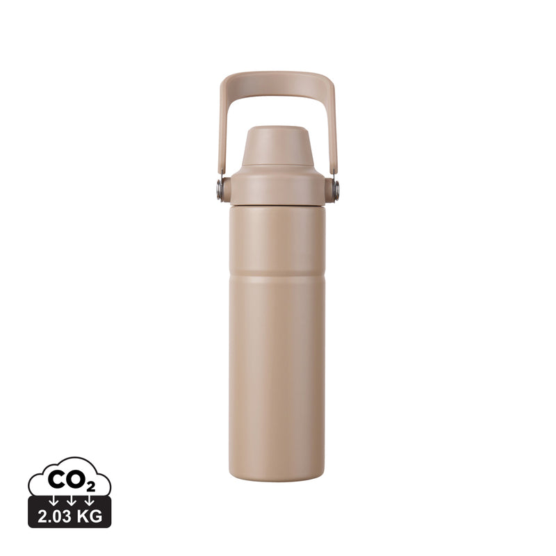 Load image into Gallery viewer, Vinga Baltimore Trek RCS recycled stainless steel 600ml water bottle, eco-friendly drinkware with a sleek design.