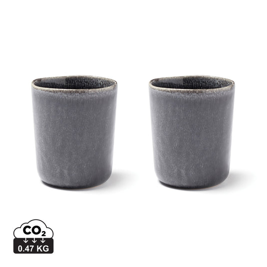 VINGA Nomimono mug, 2 pcs set - Custom Wood Designs