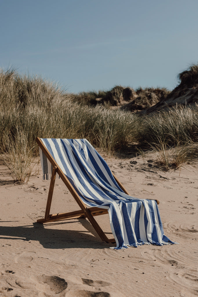 Load image into Gallery viewer, Ornos GRS recycled cotton hammam towel