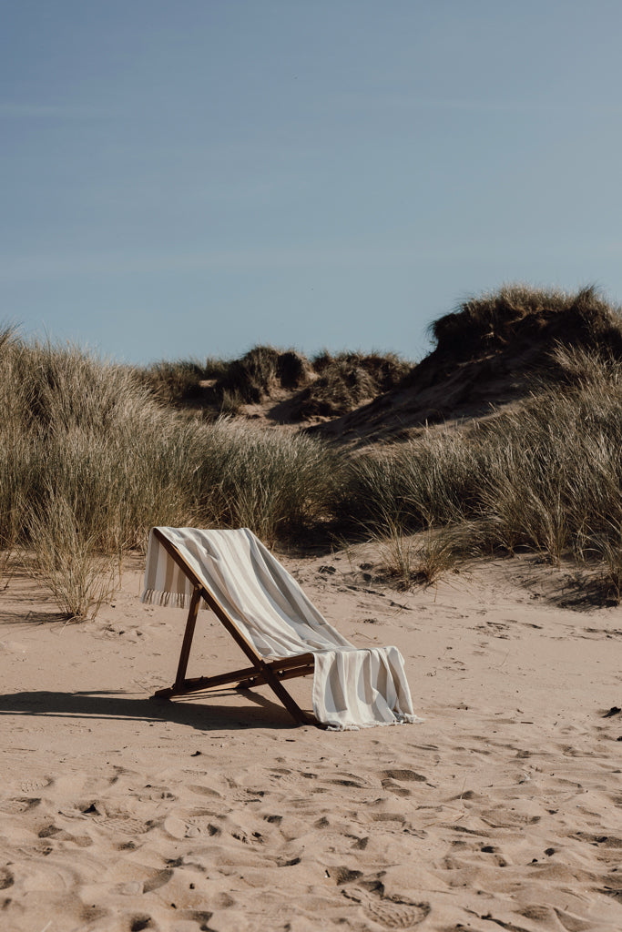 Load image into Gallery viewer, Ornos GRS recycled cotton hammam towel