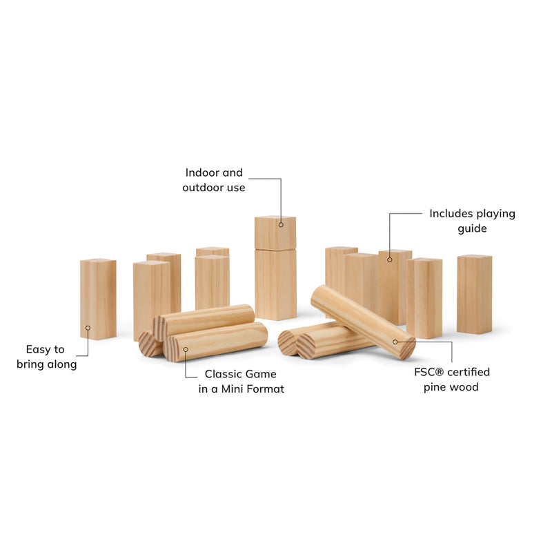 Load image into Gallery viewer, Kubb mini game - Custom Wood Designs