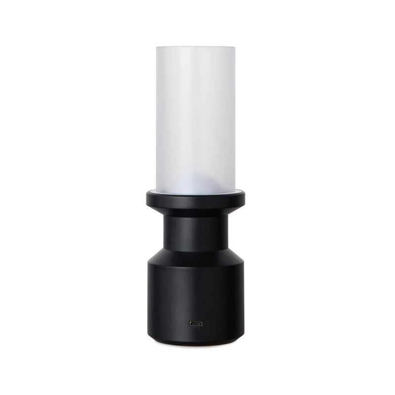 Load image into Gallery viewer, Vinga Niori RCS table lamp in black with a sleek modern design, ideal for tools and torch lighting in workspace or home.