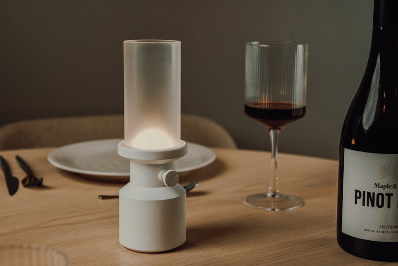 Load image into Gallery viewer, Vinga Niori RCS table lamp in black with adjustable arm, suitable for tools and workspace lighting.