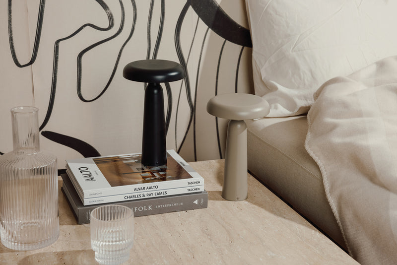 Load image into Gallery viewer, Vinga Avery RCS table lamp from Tools & Torches collection, featuring a sleek design with a sturdy base and adjustable arm.