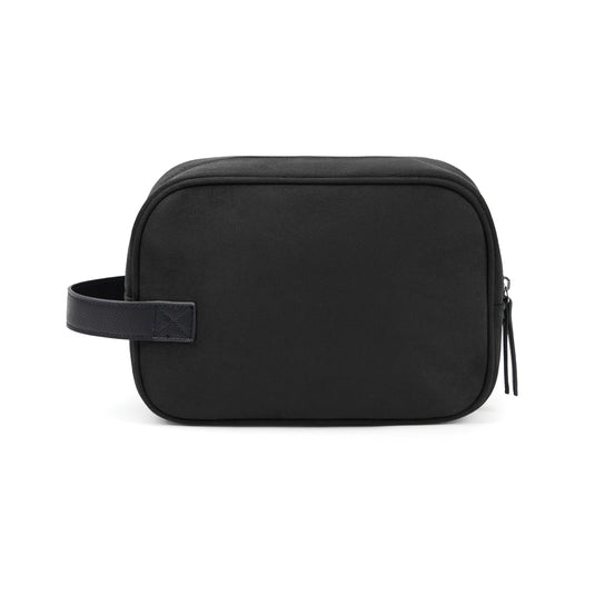 Marlo RCS recycled polyester toiletry bag - Custom Wood Designs