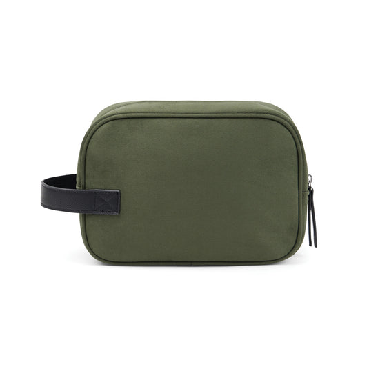 Marlo RCS recycled polyester toiletry bag - Custom Wood Designs