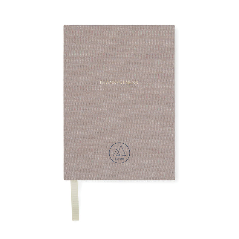 Load image into Gallery viewer, VINGA Thankfulness GRS recycled paper journal - Custom Wood Designs