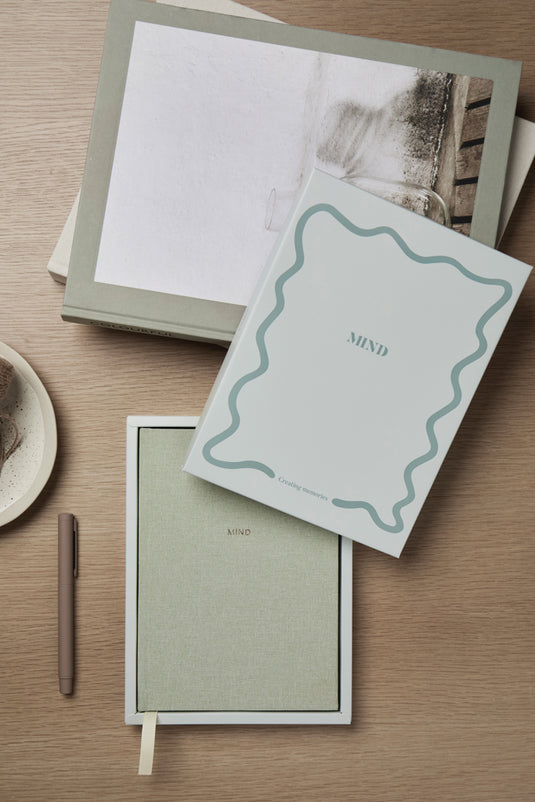 VINGA Mind GRS recycled paper journal - Custom Wood Designs