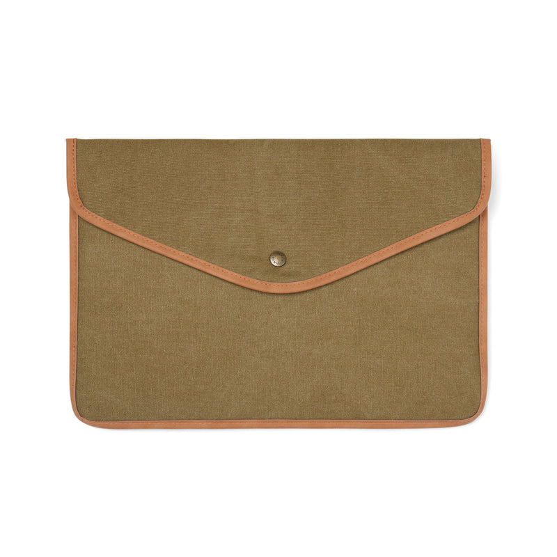 Load image into Gallery viewer, Bosle GRS recycled canvas 14" laptop sleeve - Custom Wood Designs