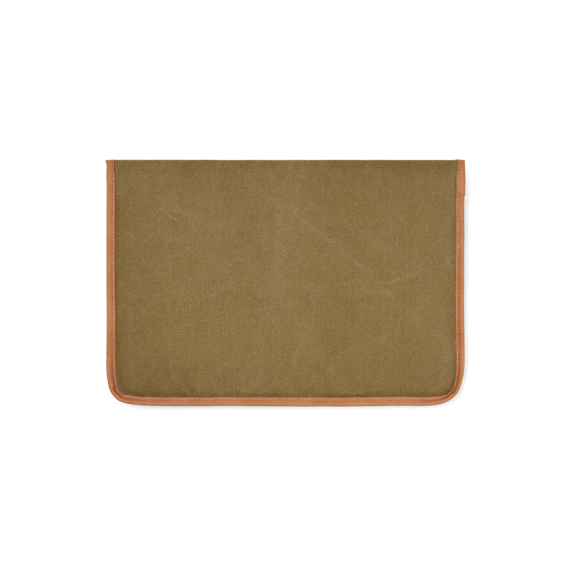 Load image into Gallery viewer, Bosle GRS recycled canvas 14" laptop sleeve - Custom Wood Designs