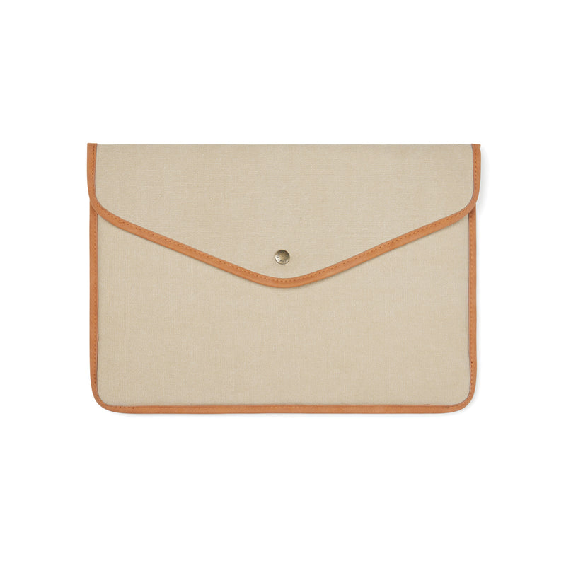 Load image into Gallery viewer, Bosle GRS recycled canvas 14" laptop sleeve - Custom Wood Designs