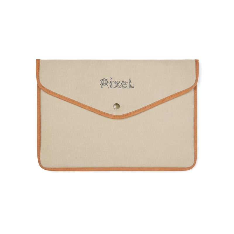 Load image into Gallery viewer, Bosle GRS recycled canvas 14" laptop sleeve - Custom Wood Designs