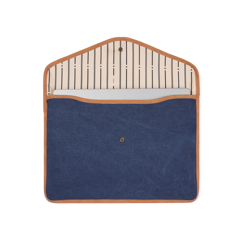 Load image into Gallery viewer, Bosle GRS recycled canvas 14" laptop sleeve - Custom Wood Designs