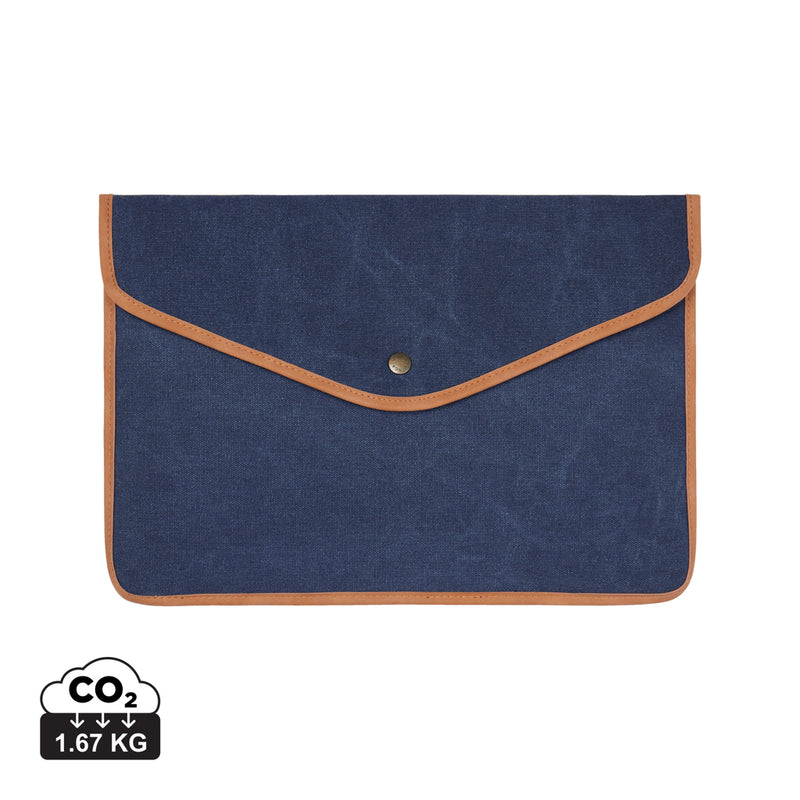 Load image into Gallery viewer, Bosle GRS recycled canvas 14" laptop sleeve - Custom Wood Designs