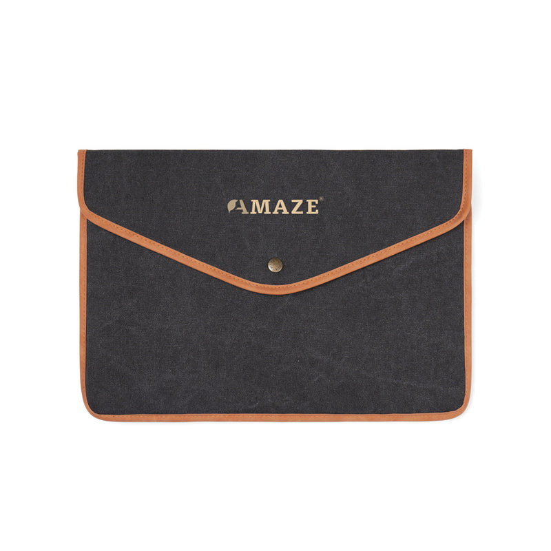 Load image into Gallery viewer, Bosle GRS recycled canvas 16" laptop sleeve - Custom Wood Designs