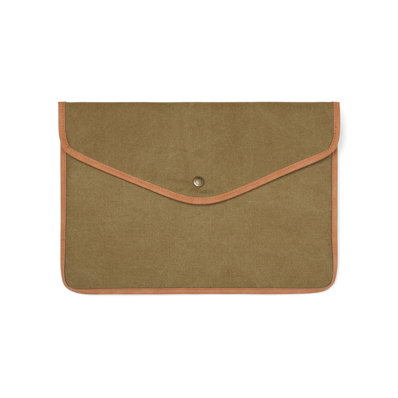 Load image into Gallery viewer, Bosle GRS recycled canvas 16" laptop sleeve - Custom Wood Designs