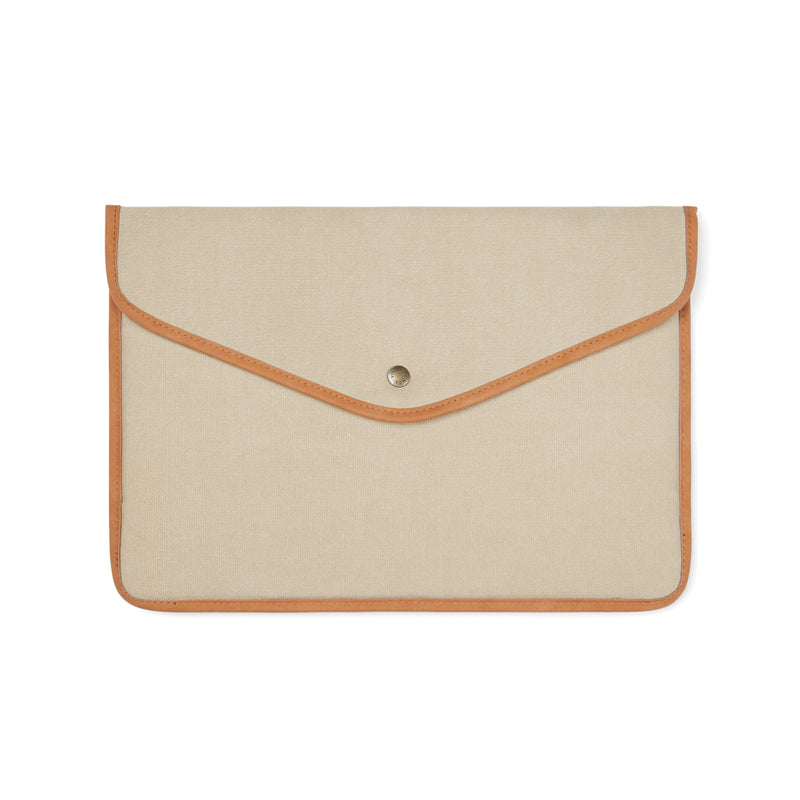 Load image into Gallery viewer, Bosle GRS recycled canvas 16" laptop sleeve - Custom Wood Designs