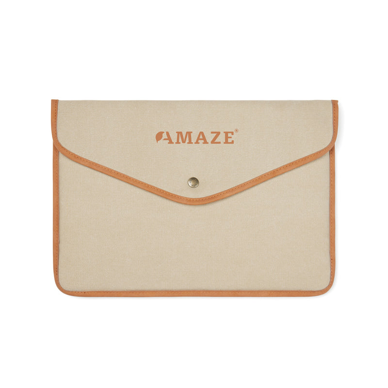 Load image into Gallery viewer, Bosle GRS recycled canvas 16" laptop sleeve - Custom Wood Designs
