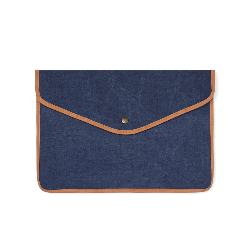 Load image into Gallery viewer, Bosle GRS recycled canvas 16" laptop sleeve - Custom Wood Designs