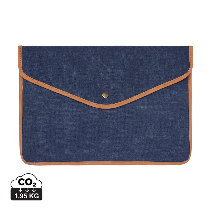 Load image into Gallery viewer, Bosle GRS recycled canvas 16" laptop sleeve - Custom Wood Designs
