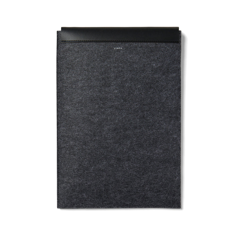 Load image into Gallery viewer, Albo GRS recycled felt 15" laptop sleeve - Custom Wood Designs